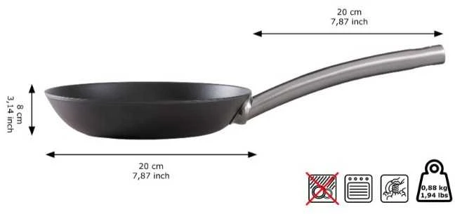 Anglies plieno keptuvė Skottsberg 20cm