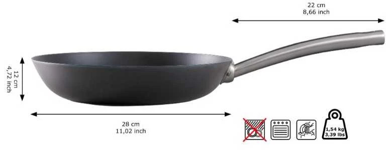 Anglies plieno keptuvė Skottsberg 20cm
