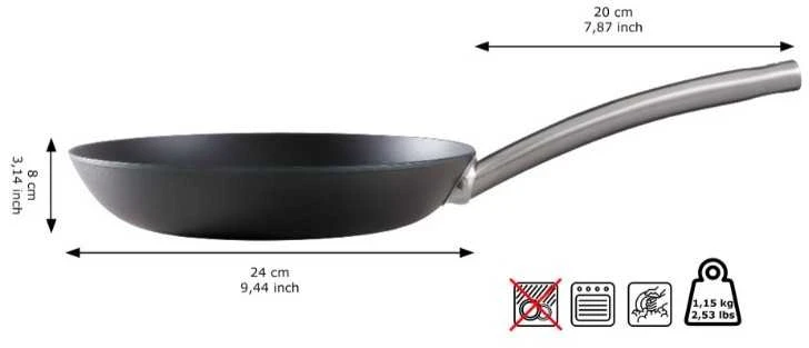 Anglies plieno keptuvė Skottsberg 20cm