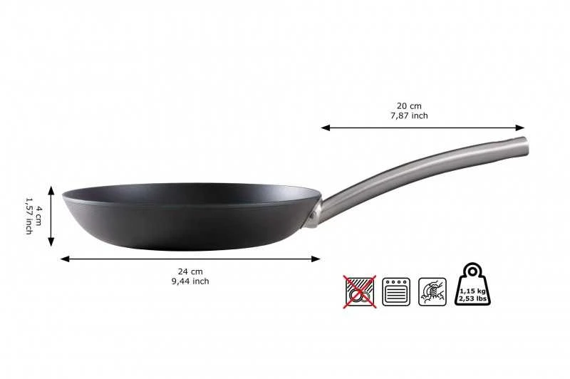 Anglies plieno keptuvė Skottsberg 24cm