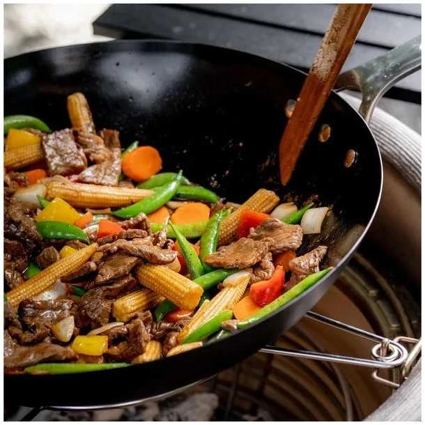 Anglies plieno Wok keptuvė Kamado Joe 40cm