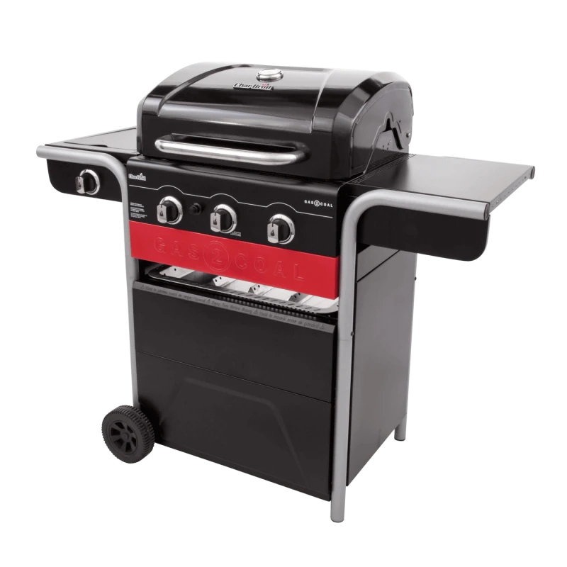 Anglinė-Dujinė 3 degiklių kepsninė Char-Broil Gas2Coal