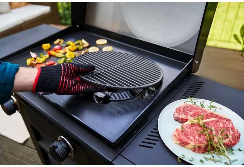 Dujinė kepsninė su plokštuma Char-Broil Versa-Tile