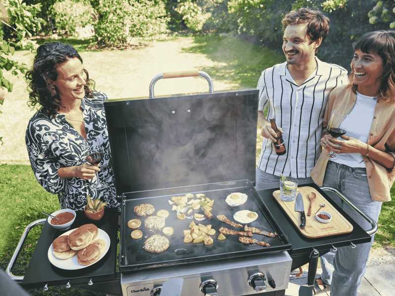 Dujinė kepsninė su plokštuma Char-Broil Griddle 3400
