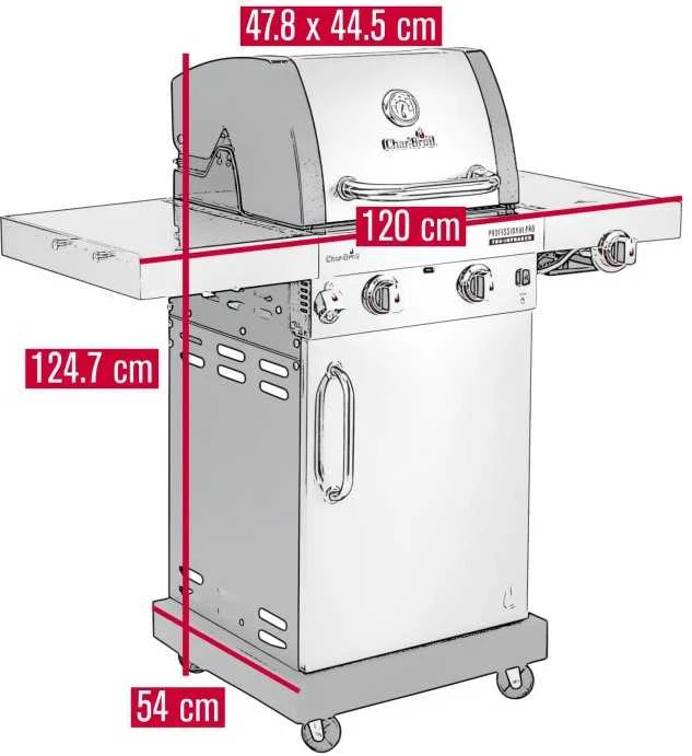Dujinis grilis Char-Broil Professional Pro S 2
