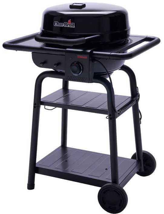 Elektrinis - anglinis grilis Char-Broil Patio Bistro E2Coal