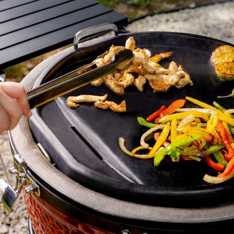 Kamado Joe Anglies plieno kepimo plokštuma KamadoJoe Big Joe