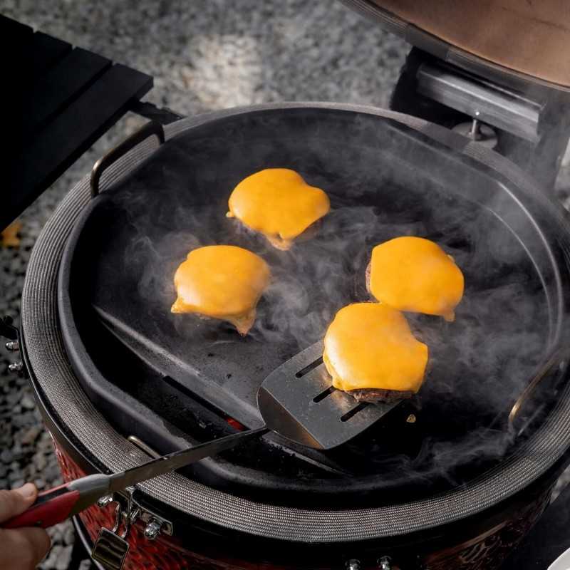 Kamado Joe Anglies plieno kepimo plokštuma KamadoJoe Big Joe