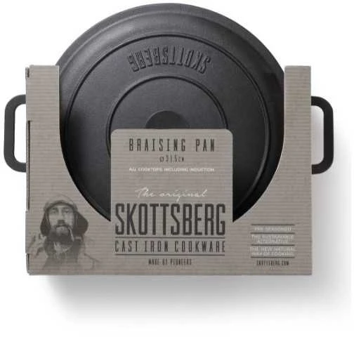 Ketaus puodas su dangčiu Skottsberg skillet 3l
