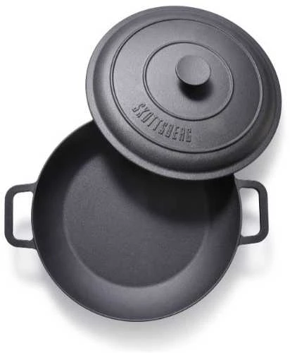 Ketaus puodas su dangčiu Skottsberg skillet 3l