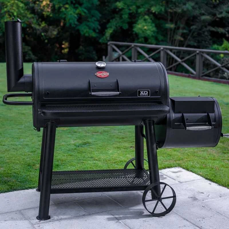 Lauko kepsninė-rūkykla Char-Griller Grand Champ Offset Smoker