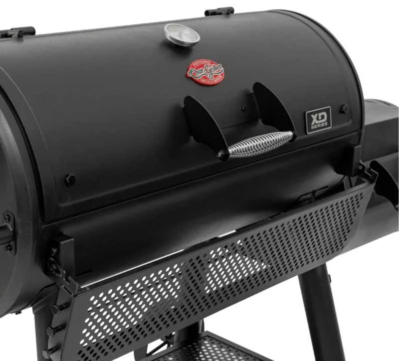 Lauko kepsninė-rūkykla Char-Griller Grand Champ Offset Smoker