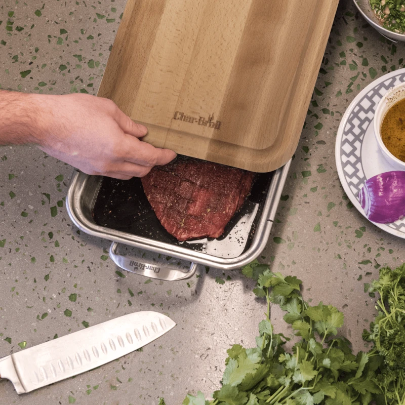Pjaustymo lenta ir kepimo indas Char-Broil Grilis+