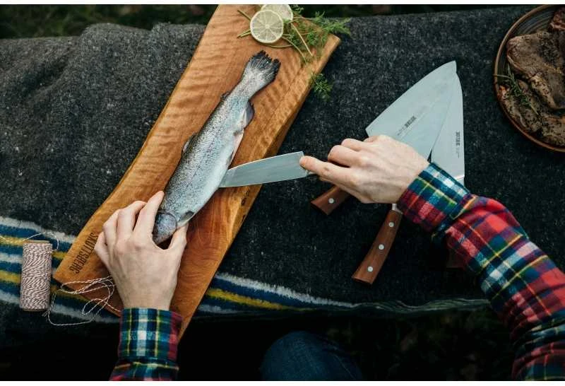 Santoku peilis Skottsberg 17cm