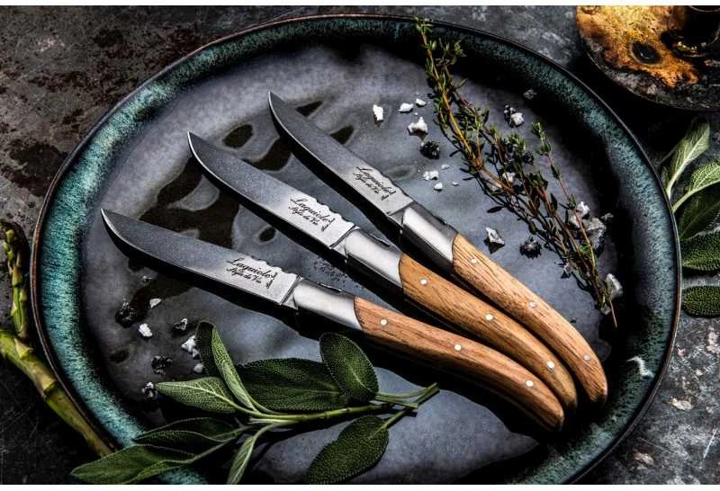 Steiko peilių rinkinys Forged Luxury Oak Wood