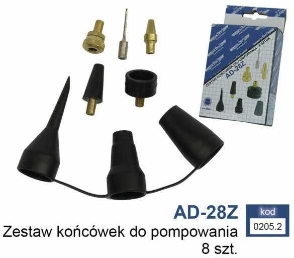 Adler pripučiamų antgalių rinkinys 8 vnt AD-28Z (0205.2)