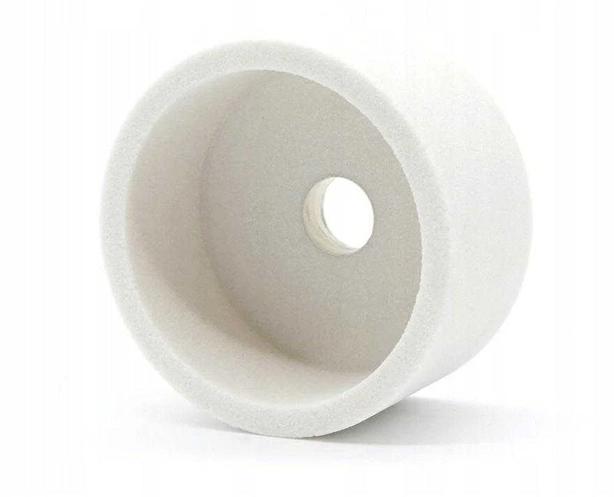 ANDRE TAURELĖS FORMOS ŠLIFAVIMO DISKAS 125mm x 50mm x 32mm 99A60K7VE01-35 Baltas „6 TIPAS”