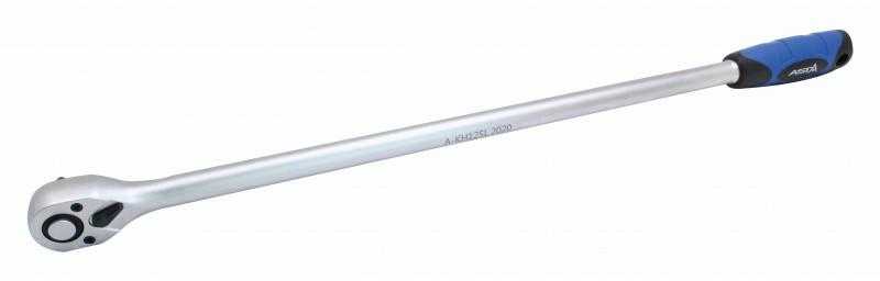 Asta Terkšlė galvutėms 1/2" prailginta 595mm 72 dantų