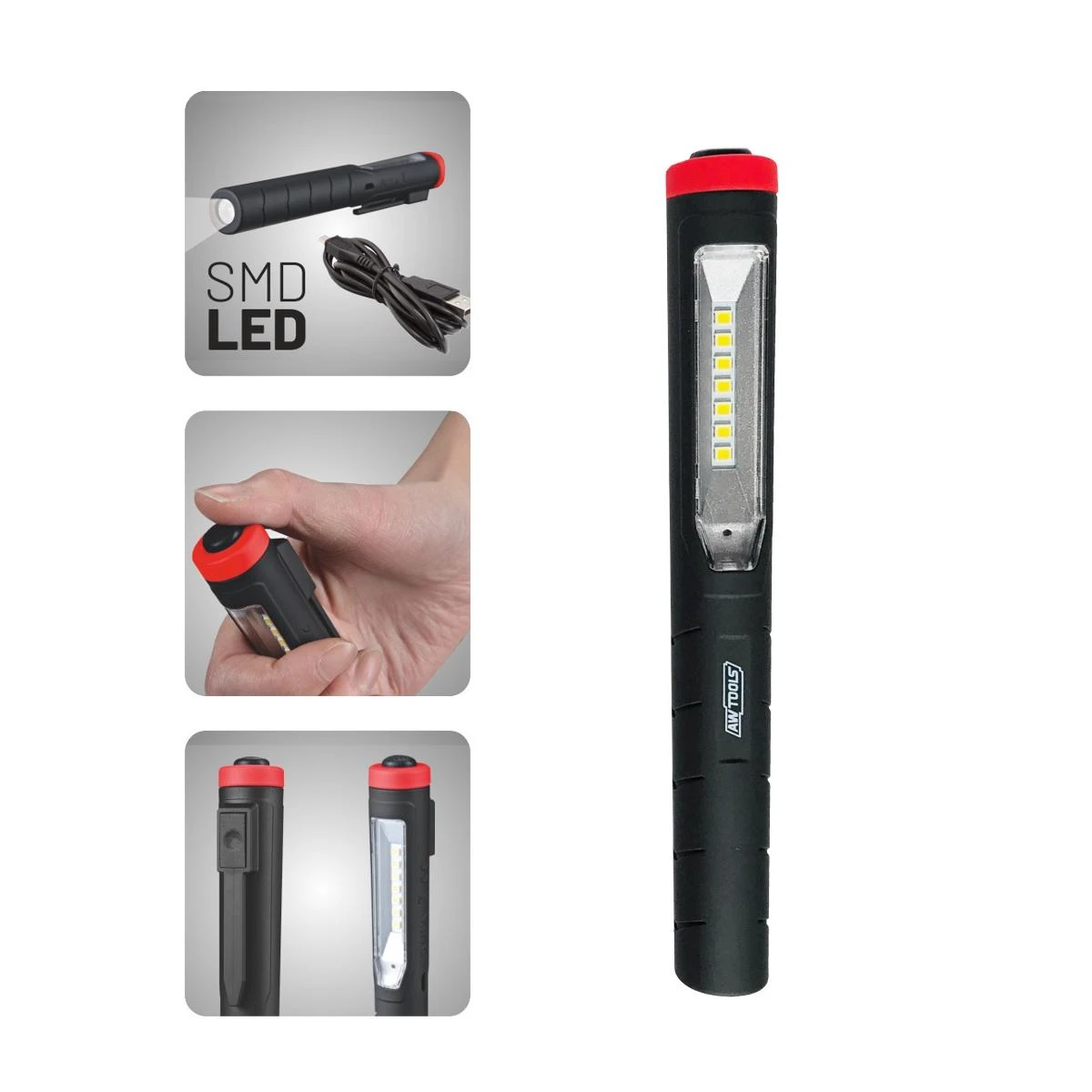 AW-Tools AWTOOLS EASY LED DARBINĖS LEMPAS