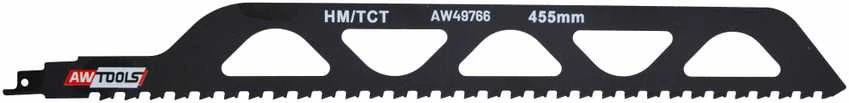 AW-Tools Pjūkleliai tiesiniam pjūklui AWTools AW49765; 2 TPI; 305 mm