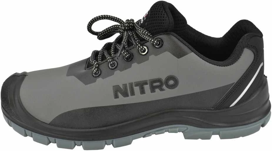 AW-Tools Apsauginiai darbo batai AWTools NITRO; S3; SR; FO; 45 pilki