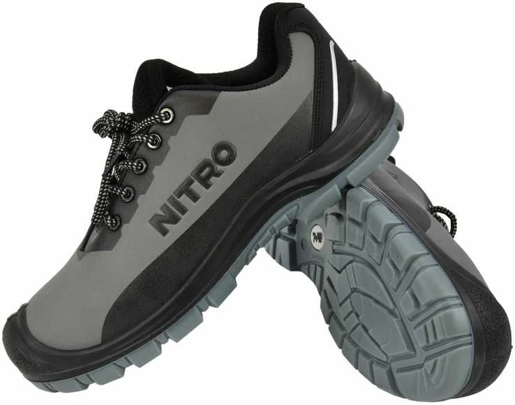 AW-Tools Apsauginiai darbo batai AWTools NITRO; S3; SR; FO; 45 pilki