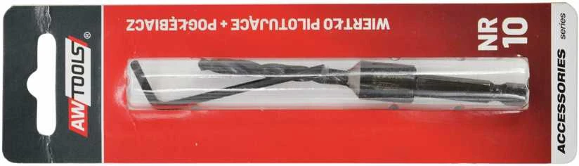 AW-Tools AWTOOLS PILOTINIS GRĄŽTAS+GILINTUVAS NR.10