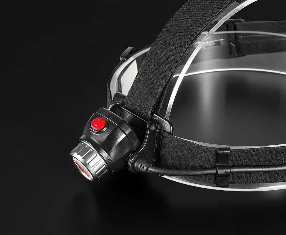 AW-Tools Prožektorius nešiojamas ant galvos AWTools AW17620BL; LED; 800 lm; 3,7 V; 1x2,6 Ah akum.