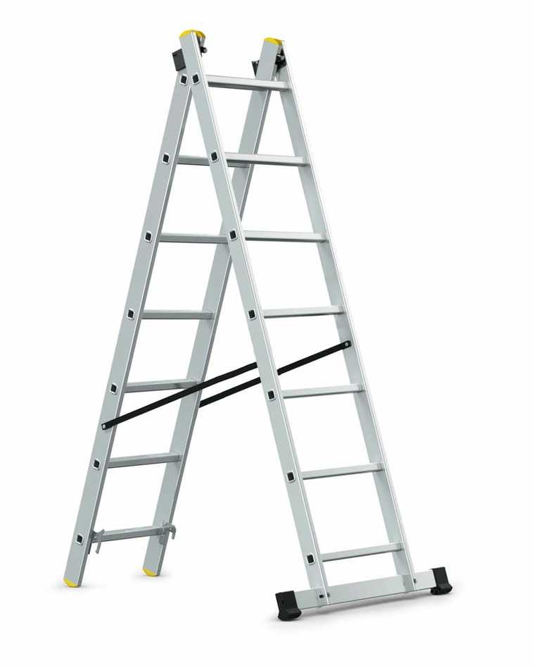AW-Tools AWTOOLS ALIUMINIO KOPĖČIAS 2x7 150KG DAUGIAFUNKCINĖS 2 DALIS