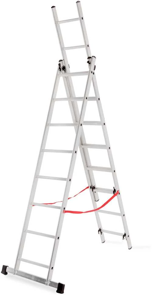 AW-Tools AWTOOLS ALIUMININĖS KOPĖČIOS BASIC 3×8 PAKOPŲ 150kg