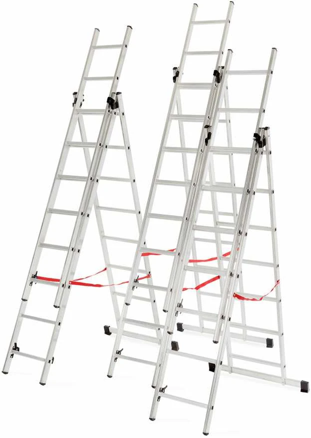AW-Tools AWTOOLS ALIUMININĖS KOPĖČIOS BASIC 3×8 PAKOPŲ 150kg