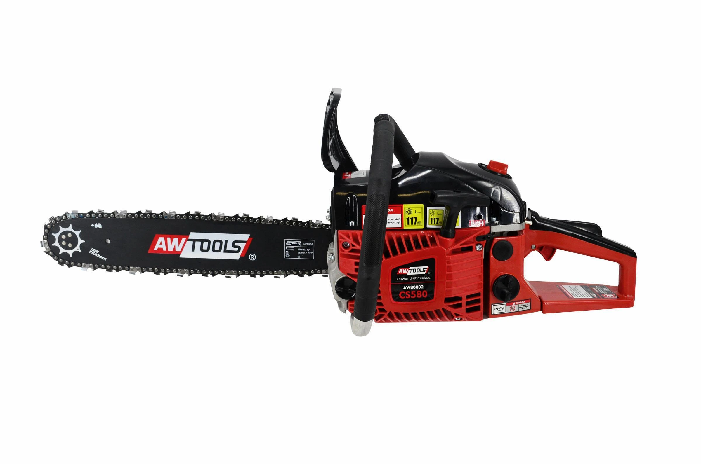 Grandininis pjūklas AW-Tools AWTOOLS BENZINIS GRANDININIS 4,0KM 40cm CS620 pjūklas