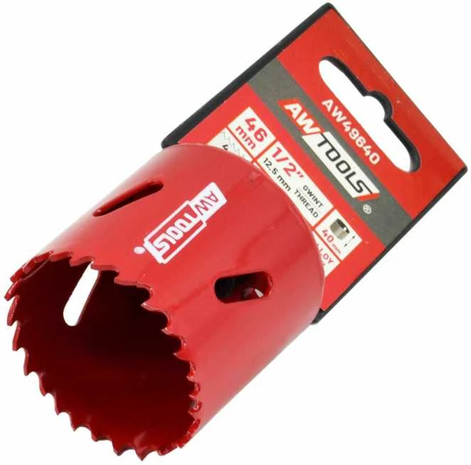 AW-Tools AWTOOLS Bimetalinė gręžimo karūna 19mm