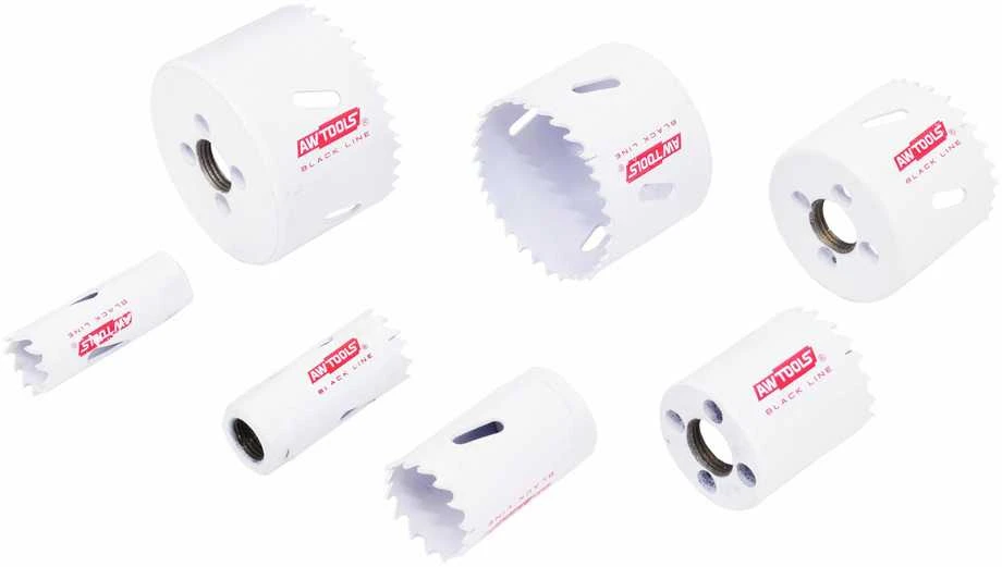 AW-Tools AWTOOLS BIMETALINIS SKYLĖS PJŪKLAS HSS-Co 8% 40mm Juodas LINE