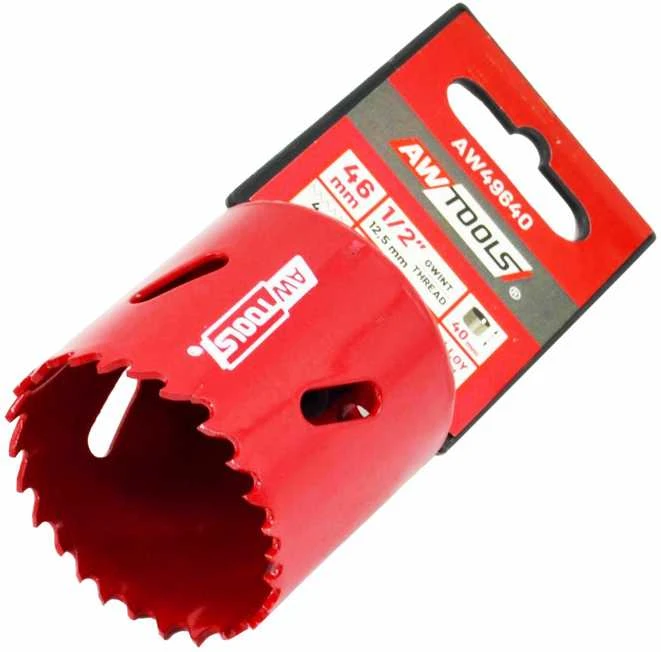 AW-Tools AWTOOLS Bimetalinė gręžimo karūna 40mm