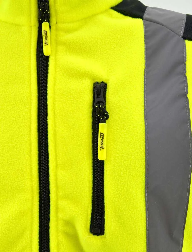AW-Tools Šiltas džemperis AWTools AW02644; 2XL; geltonas