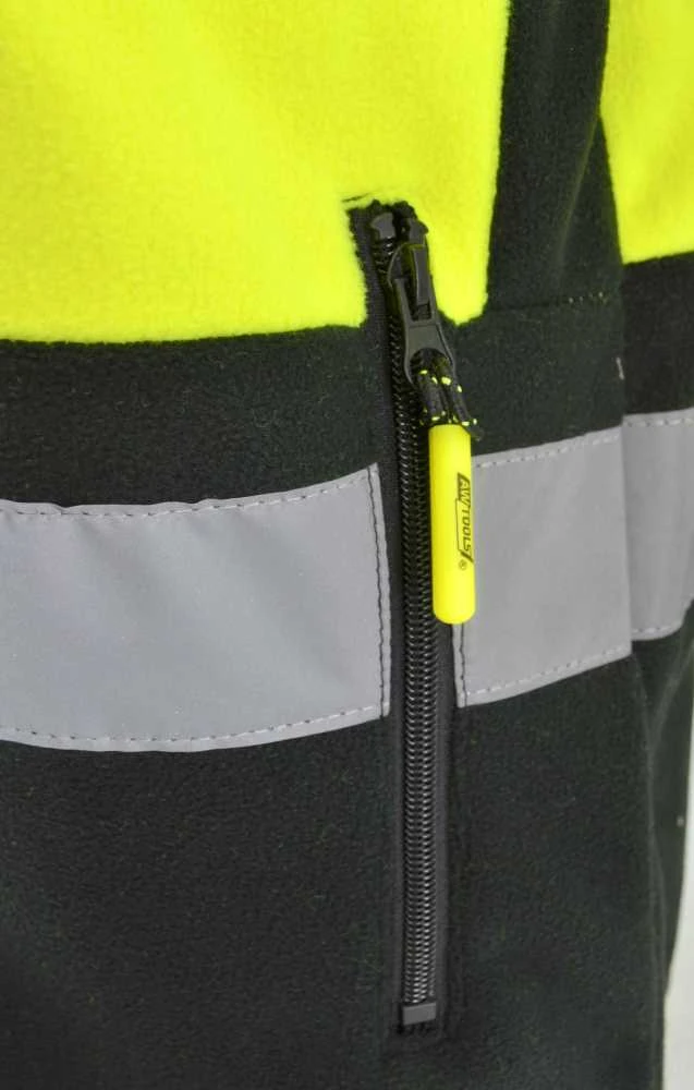 AW-Tools Šiltas džemperis AWTools AW02645; 3XL; geltonas