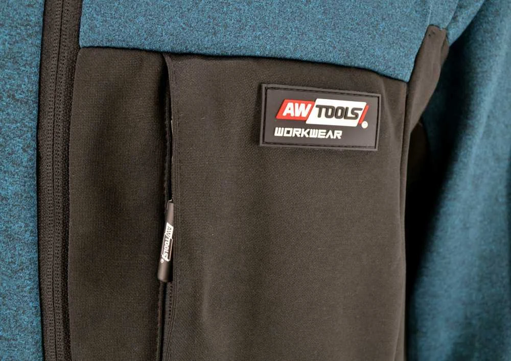 AW-Tools Šiltas džemperis AWTools AW02845; 3XL; mėlynas
