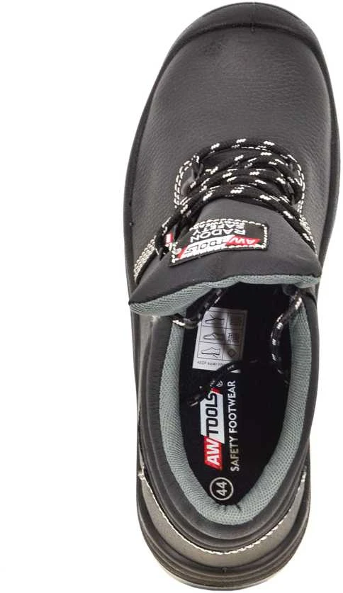 AW-Tools Apsauginiai darbo batai AWTools RADON; S3; PU; 46 juodi