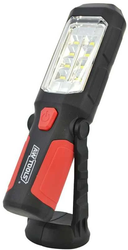 AW-Tools AWTOOLS DIRBTINĖS LEMPAS 2in1 LED MAGNETAS 3xAA BATERIJAMS 280 liumenų