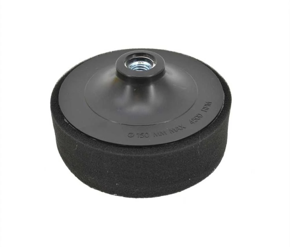 AW-Tools AWTOOLS DISKAS 180 mm poliravimo kempinė Juodas M14 SOFT