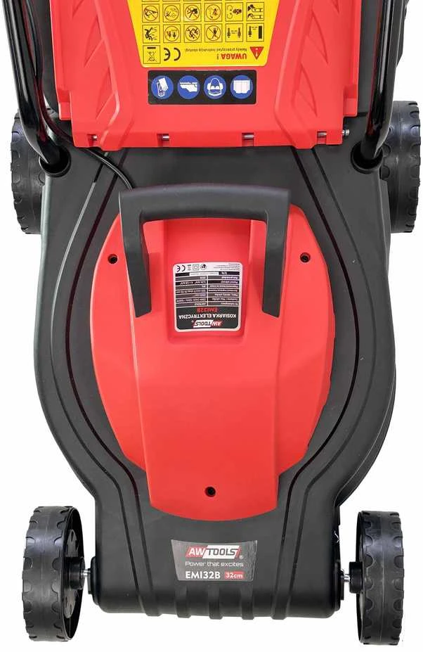 AW-Tools AWTOOLS elektrinė vejapjovė 1200W 32cm indukcinis variklis ZF6124C