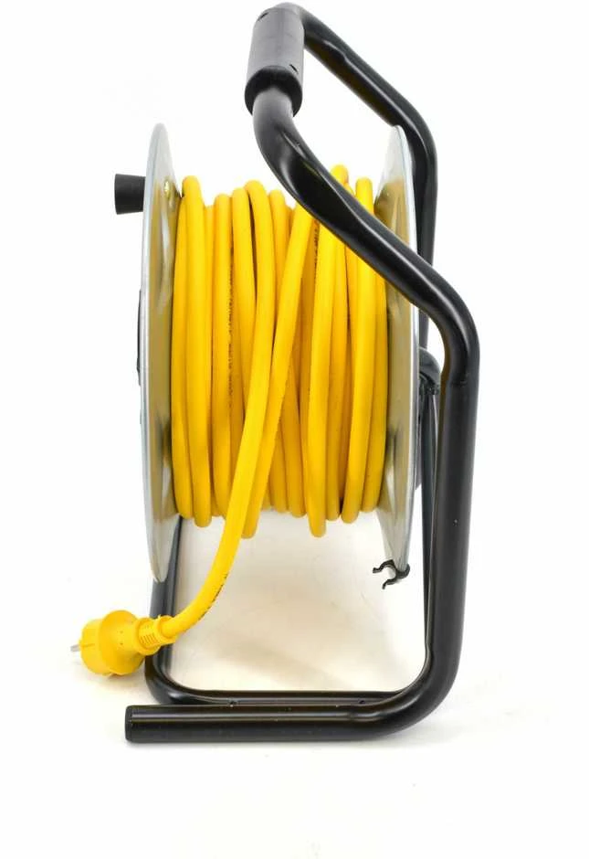AW-Tools AWTOOLS pratęsimas BUGNAS METAL GELTONAS HEAVY DUTY 30m 3x1,5 mm 16A / 3680W / IP44 NEOPRENAS