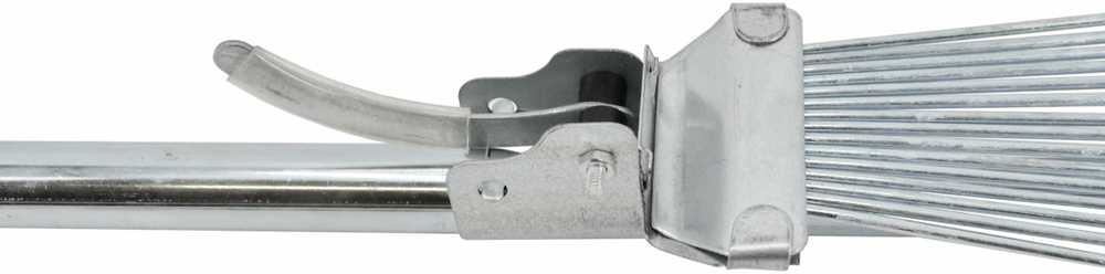AW-Tools reguliuojamo pločio metalinis grėblys AW00092