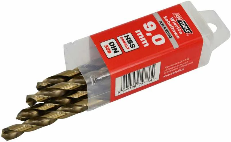 Grąžtas AW-Tools AWTOOLS grąžtai METAL KOBALT 3,0mm/10vnt.