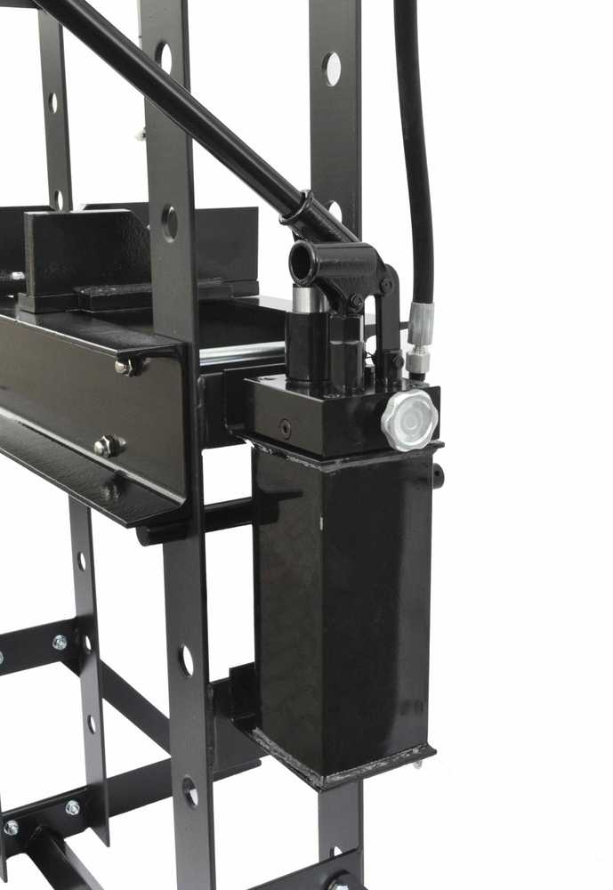 AW-Tools AWTOOLS HIDRAULINIS PRESAS SU MANOMETRU 30T / DVIGUBAS STŪMOKLIS