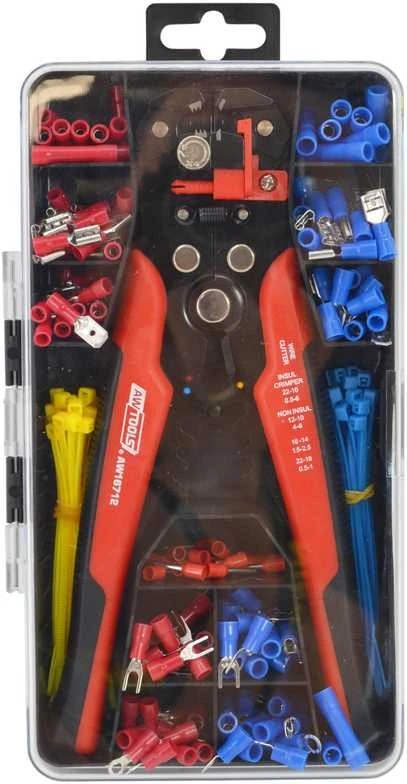 AW-Tools Laidų valymo replės AWTools AW16712; 0,5-6 mm²; 205 mm