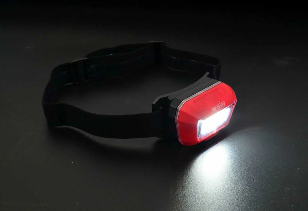 AW-Tools Prožektorius nešiojamas ant galvos AWTools AW17610BL; LED; IP65; 300 lm