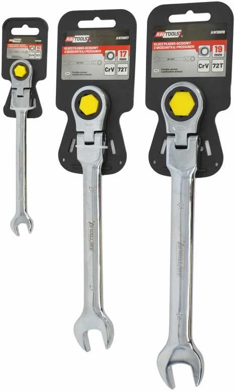 AW-Tools AWTOOLS kombinuotas raktas SU REKETU 8mm ŠARNYRINIS