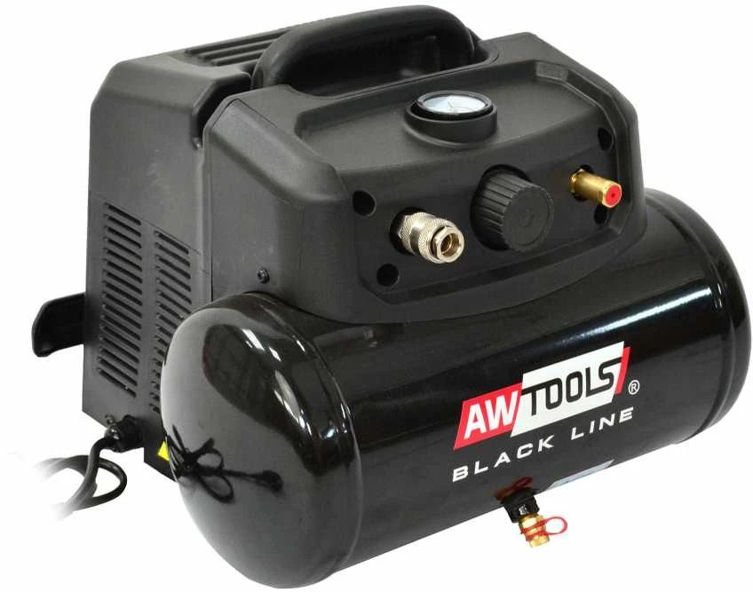 AW-Tools Kompresorius AWTools AC6; 1,2 kW; 6 l